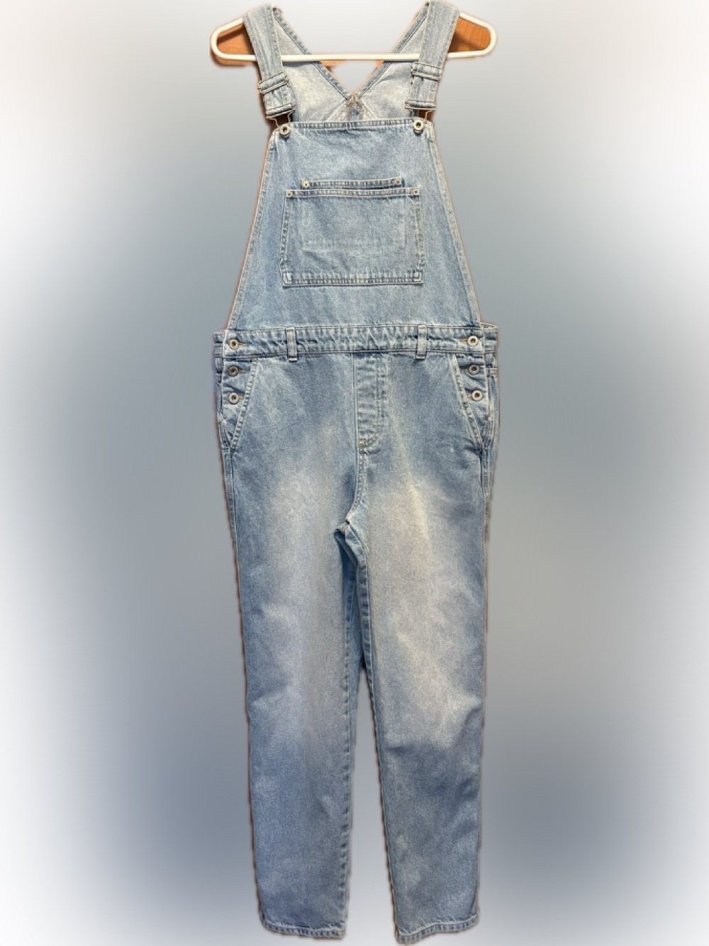Jack Wills Light Wash Denim Overalls
Women’s Size 10